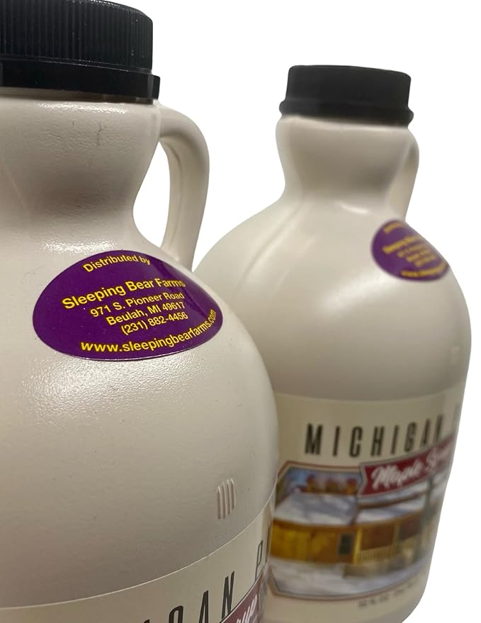 All Natural 100% Pure B Grade Maple Syrup 32 Oz. (Quart) - Case of 12