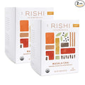 Rishi Tea Masala Chai Herbal Tea - Immune Support USDA Certified Organic Highly Caffeinated Naturally Spiced Black Tea Blend - 15 Sachet Bags 1.85 oz (Pack of 2)