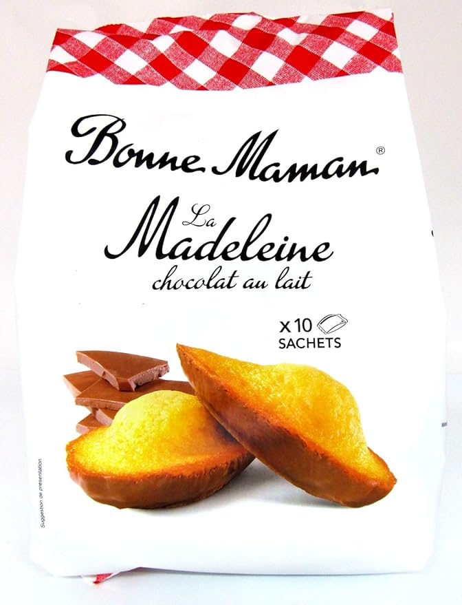 French Chocolate Madeleines Bonne Maman-Madeleines Au Chocolat Bonne Maman - 1058 Oz