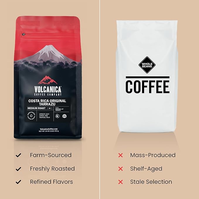 Low Acid Decaf Coffee Blend of Natural Low Acidic Coffee Ground Medium Roast Fresh Roasted Kosher 16-ounce