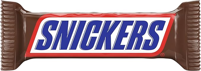 Snickers Bar with Caramel and Roasted Peanuts Chocolate Covered 24 bars x50g (1200g)