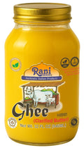 Rani Ghee Pure &amp Natural from Grass Fed Cows (Clarified Butter) 32oz(2lbs) 908g ~ Glass Jar | Paleo Friendly | Keto Friendly | Gluten Free | Kosher | Product of USA