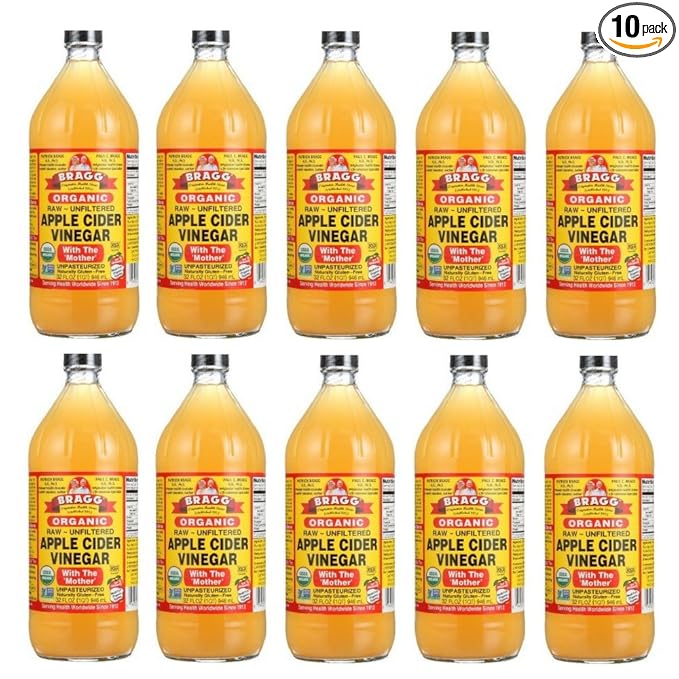 Bragg Organic Apple Cider Vinegar Raw 32 oz by Bragg - 10 Pack