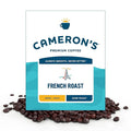 Cameron's Coffee Roasted Whole Bean Coffee French Roast 4 Pound