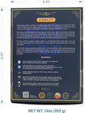 CREA8T Cold Brew Smoked Scotch flavored coffee - Pack of 4 Cold Brew GROUND Filter packets 2.5oz each totalling 10oz.