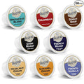 100ct Variety Pack for Keurig K-cups® 8 Assorted Single Cup Sampler 20% more coffee per cup by Bradford Coffee