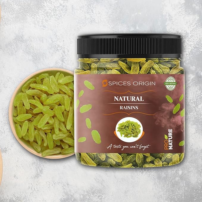 Spices Origin Dry Fruits Combo Pack - 1000g (Almonds Cashews Pistachios Raisins- 250g) - All Premium. | Diwali Gift Combo_Packing May Vary