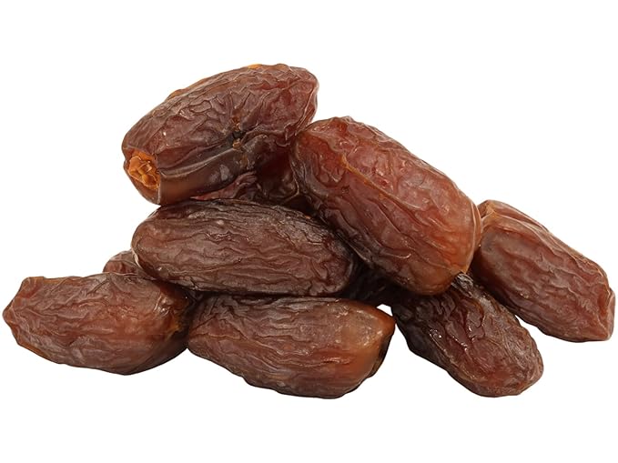 California Grown Dates 5 lb Bulk Fresh Whole Dates in Resealable Bag Naturally Sweet Snack Great for Baking Smoothies &amp Cooking NON GMO Gluten Free Vegan No Preservatives