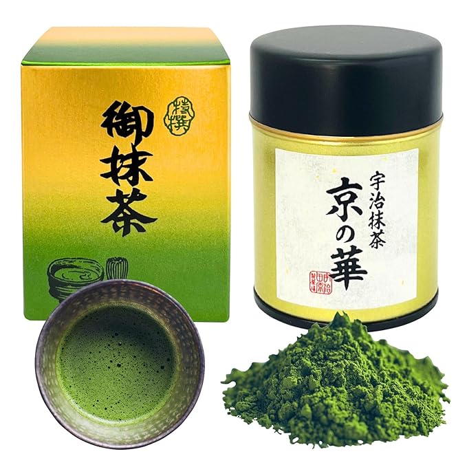 Ujitawara Seichajyo Uji Matcha Kyo-no-hana Since 1926 Ceremonial Grade First Harvest Stone-Milled Matcha from Uji Kyoto (1.4oz / 40g) 64111