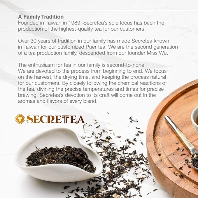 Organic Sylvan Black Tea | BREAKFAST TEA | NATURAL ANTIOXIDANTS15 Count (Pack of 3) | By T SECRETEA Forest at Dawn