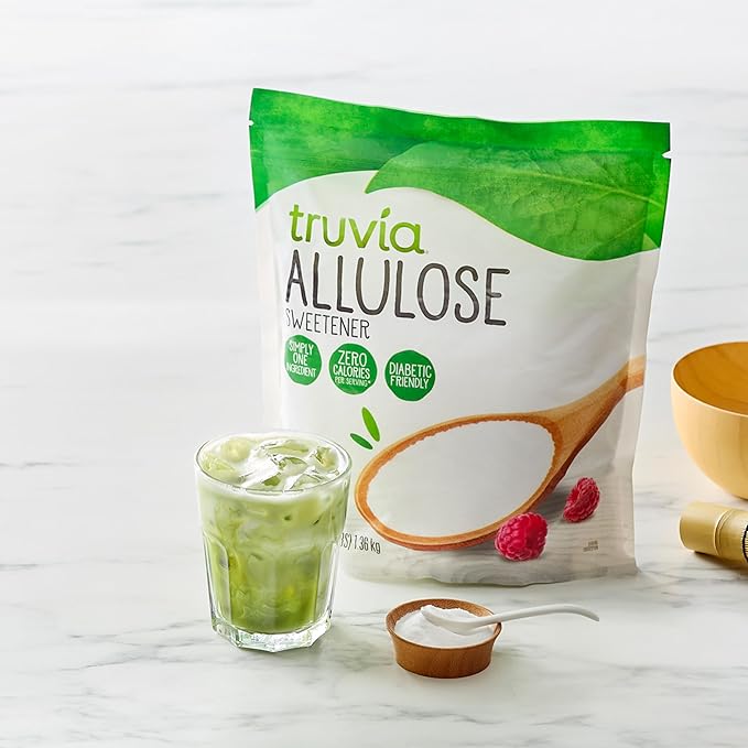 Truvia Allulose Calorie-Free Sweetener Bag Sugar Substitute with Zero Calories great for coffee and tea (3lbs)