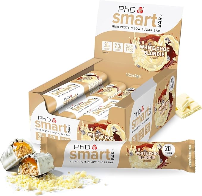 Smart Bar White Choc Blondie - 12 Bars