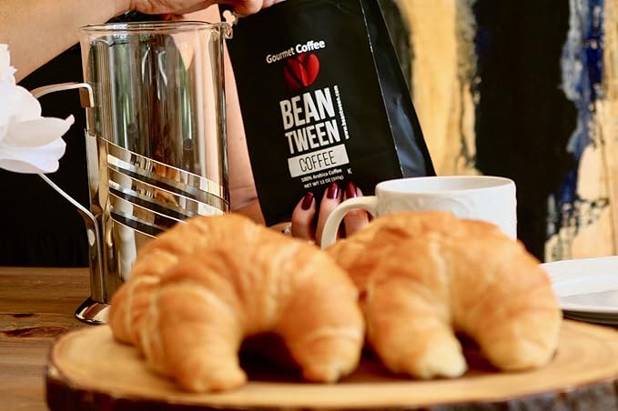 Beantween Coffee: Premium Organic ESPRESSO ROAST Ground (2 lb) of 100% Arabica Coffee – Low Acid MOLD-FREE Certified Organic Kosher Single Origin Woman-owned