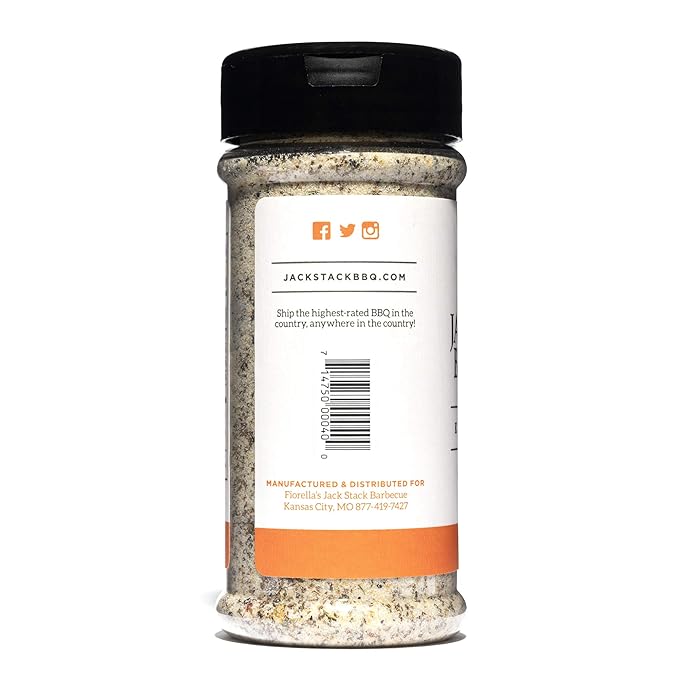 Jack Stack Barbecue All Purpose Dry Rub Seasoning - Kansas City Spice 3 Pack - for Chicken Beef Ribs Vegetables Seafood and More (7oz Each)