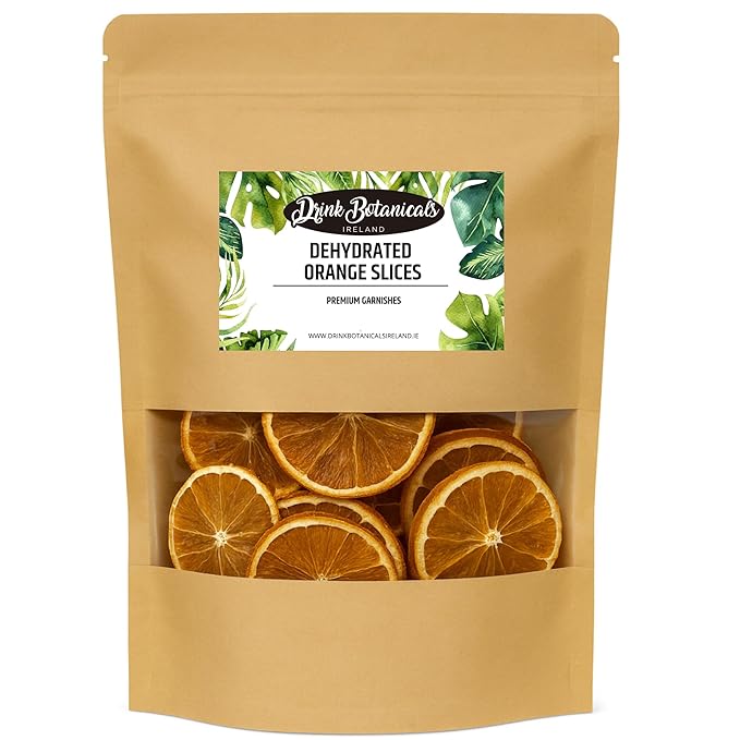 Dehydrated Dried Orange Slices (100g) &amp Dehydrated Dried Pineapple Slices Flowers (100g) For Cocktails Snacking Baking Cakes Cooking | No Added Sugar