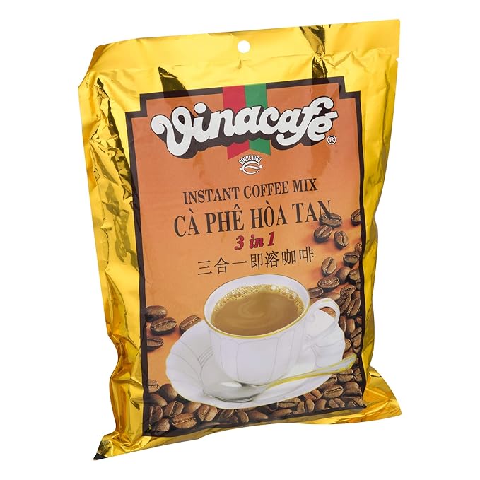 Vinacafe 3 in 1 Instant Coffee Mix 20 Sachets (6 Pack)