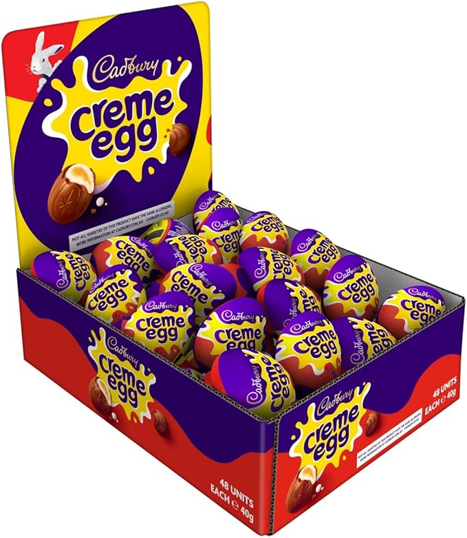 Cadbury Creme Egg - 1.41oz (40g) (Pack of 48)