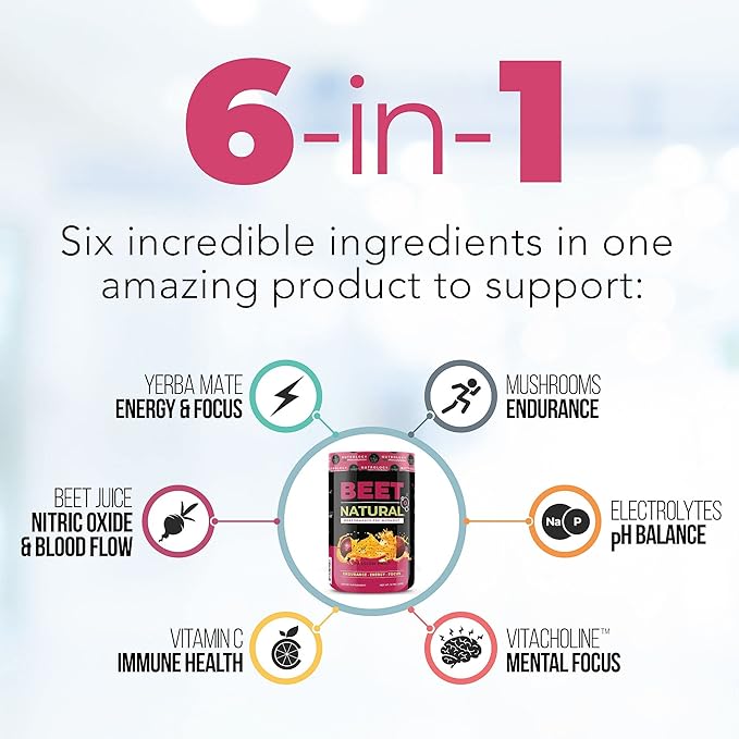 Nutrology TRIPACT Protein Powder 7-in-1 Meal Replacement Shake Vanilla Latte Cinnamon Flavor (40 Servings) Beet Natural O2 Pre Workout Powder Passion Fruit Flavor (30 Servings)
