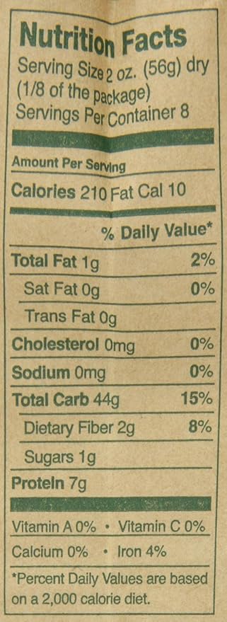 Montebello Organic Fusilli Artisan Pasta Non GMO 16 Ounces (Pack Of 12)