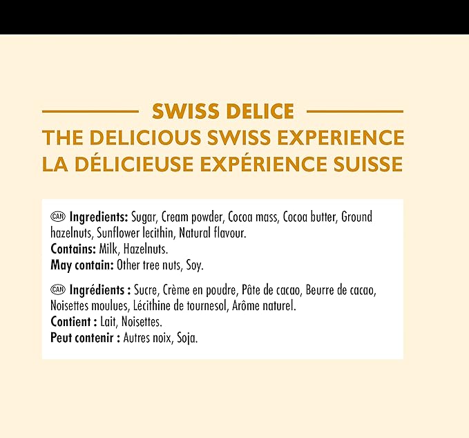 Swiss Delice Extra Creamy Milk Chocolate - 1500g