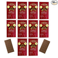 Cacao Adventures - 100% Pure Ceremonial Grade Cacao Bar | Wild Strains | Natural | Ethically Sourced Sustainably Grown | (1.76 oz - Pack of 10)