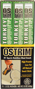 Ostrim Snack Stick Applewood 10 - 1.5 oz sticks [15 oz (420 g)]