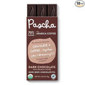 Pascha Organic Dark Chocolate Bars 70% Cacao with Arabica Coffee Gluten Free &amp Non GMO 2.8 oz Pack of 10