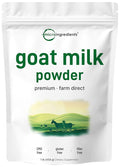 Micro Ingredients Goat Milk Powder 1 Lb | Grass-Fed Australian Source | Pure Easily Digested Formula | High in Protein Calcium &amp Probiotics | Non-GMO Gluten-Free Pet Friendly