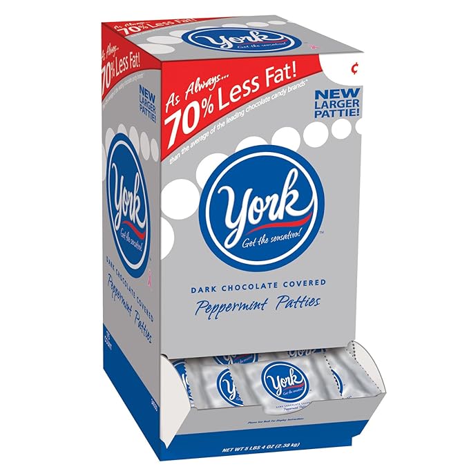 York Peppermint Patties 175-Count Changemaker 5 Pound 4 Ounce