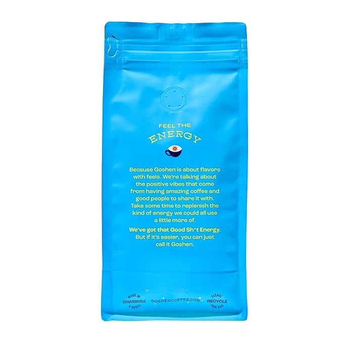 Goshen Coffee Roasters Whole Bean Old School Tattoo House Blend | Medium Roast Brewed or Espresso | Award-Winning Natural and Washed | Caramel Nutty Orange Flavors | 2 Lb Bag