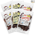 Hardtimes Handcrafted Beef Jerky - Variety Flavors - 6 Pack of 4 oz. Bags