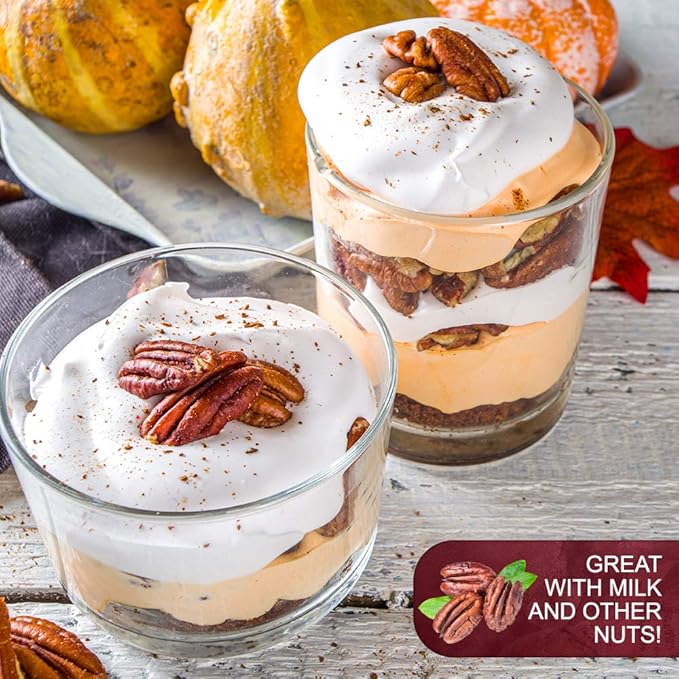 We Got Nuts Unsalted Raw Pecans for Cooking Baking &amp Snacking Vegan Protein Keto Snack Gluten Free Kosher Certified (3 Pound (Pack of 1))