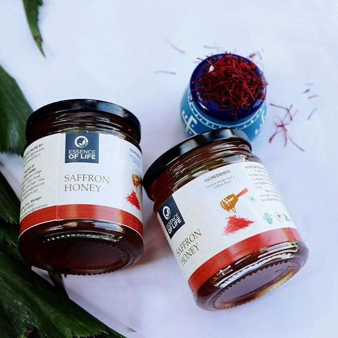 Essence of Life Saffron Honey (Seasonal) - 250gm
