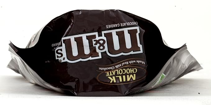 M&ampM'S Milk Chocolate Candy 8-Ounce Bag (Pack of 6)