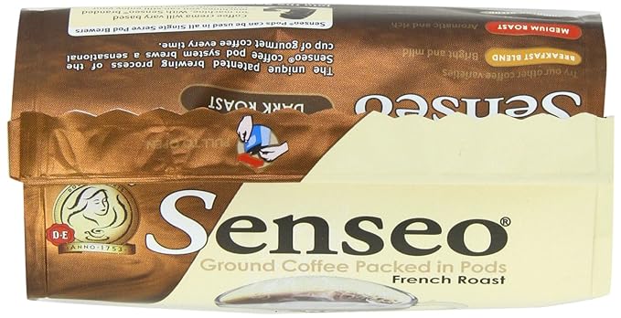 Senseo Dark Roast Coffee Pods 18-Count Pods (Pack of 4)