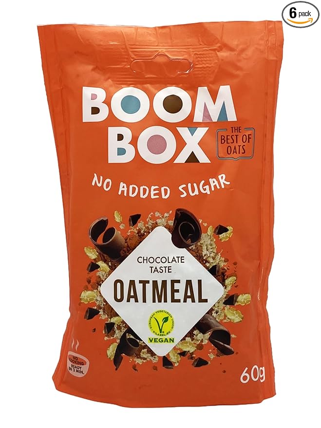 BOOM BOX High Protein Chocolate Oat Granola - 300g Energizing and Indulgent Breakfast (60G Chocolate)