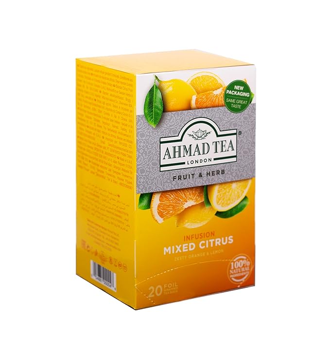 Ahmad Tea Mixed Citrus 20 Count (Pack of 6)