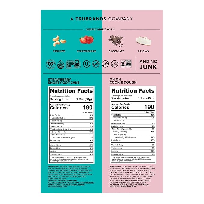 Plant Based Protein Bar Variety Pack 14 ct.