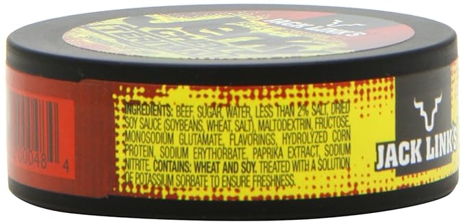 Jack Links Jerky Chew 0.32 oz. Pack of 24 – Shredded Beef Jerky Made with 100% Beef Teriyaki 7.68 Oz