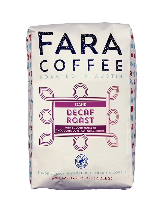 Fara Coffee Whole Bean (Decaf (Medium/Dark) 2.2 Lb)