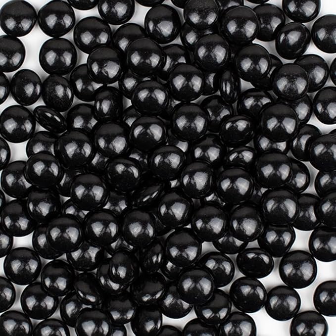 1.87 lbs Black Milk Chocolate Gem Candies (936 Pieces)