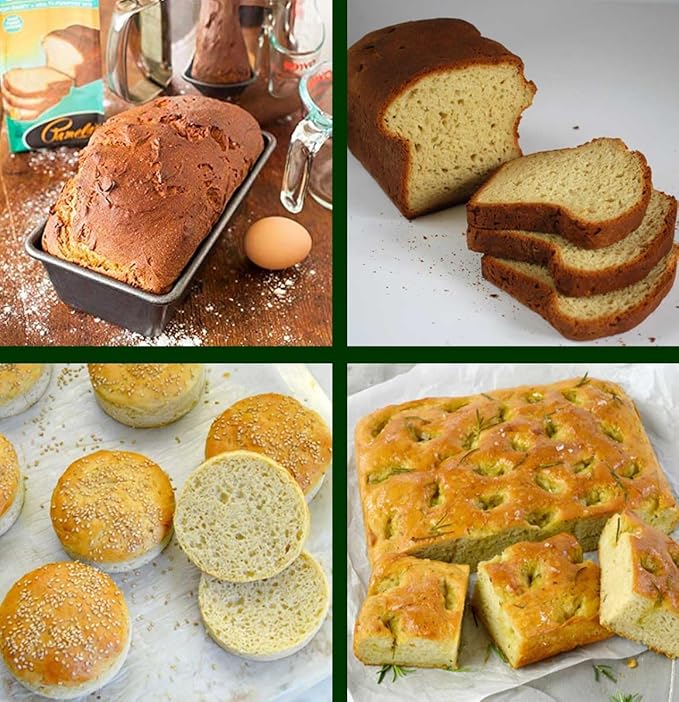 Pamela's Products Amazing Wheat Free &amp Gluten-free Bread Mix 4-Pound Bags (Pack of 3) (Value Bulk Multi-pack)