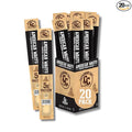 Cattleman's Cut American Wagyu Beef Sticks Premium Bulk Protein Snacks Keto Friendly Gluten Free Carnivore Travel Snack Individually Wrapped 0.9 Ounce Pack of 20