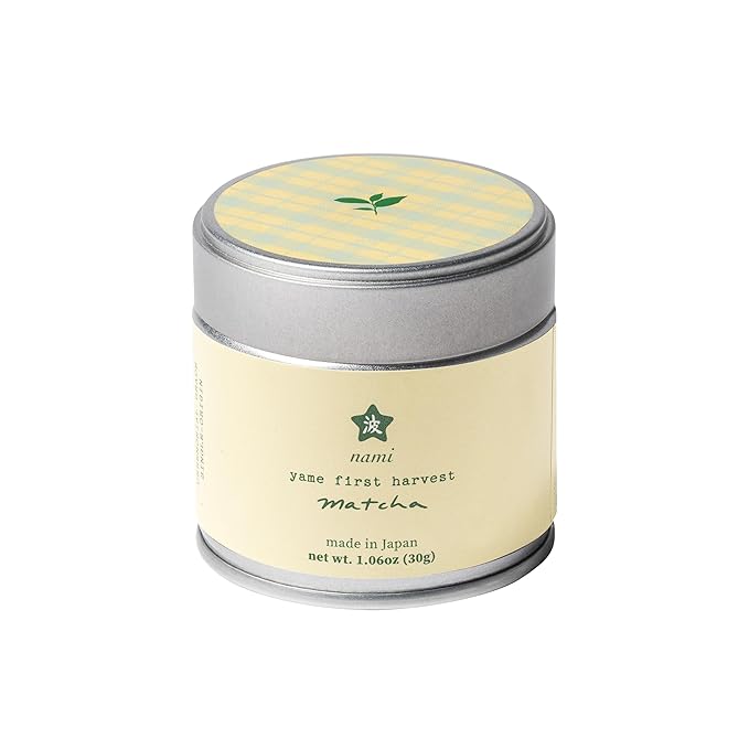Nami Matcha – First Harvest from Yame Japan – Premium Japanese Green Tea Powder – 30g – Single Origin