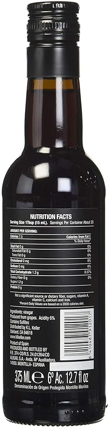 Alvear 10 Year Pedro Ximénez Vinegar - Sweet - 12.7 Ounces