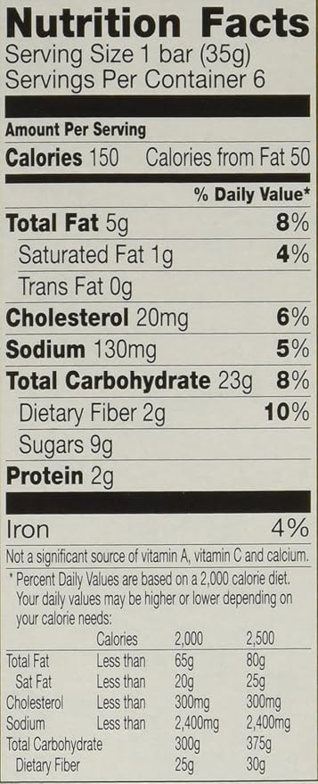 Nature Valley Soft Baked Oatmeal Squares Cinnamon Brown Sugar 7.44oz Box (Pack of 4)
