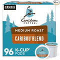 Caribou Coffee Caribou Blend Single-Serve Keurig K-Cup Pods Medium Roast Coffee 24 Count (Pack of 4)