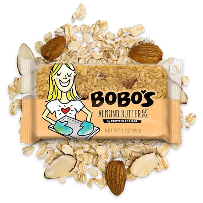 Bobo's Oat Bars Chocolate Chip and Almond Butter Variety Pack