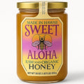 Sweet Aloha Organic Hawaiian Raw Honey – 30 oz Glass Jar