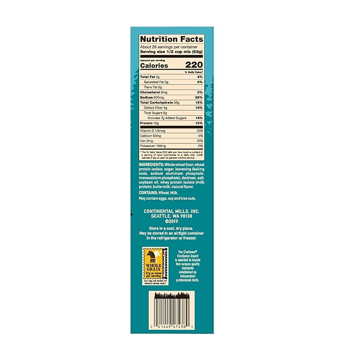 Krusteaz Buttermilk Protein Pancake Mix (57 oz.)